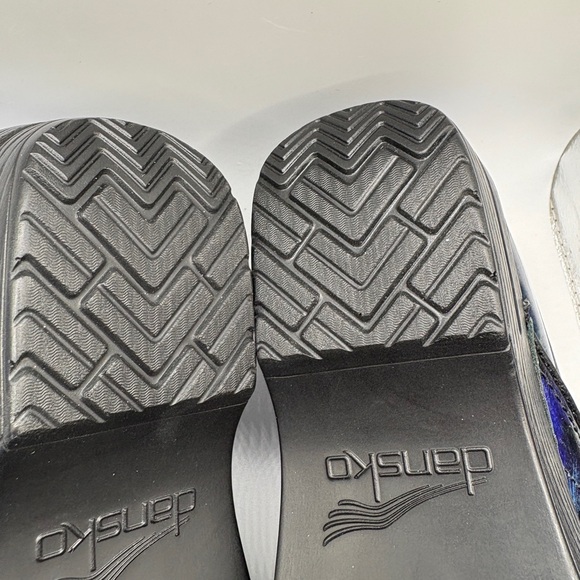 Dansko Black Leather Clogs - Picture 7 of 8